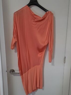 Marciano Asymmetrical Coral Dress